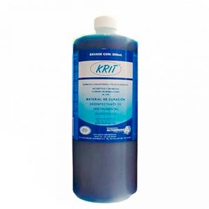 Krit es un germicida liquido de 500 mililitros. Adquiere en Deposito Dental Dentalmex Online