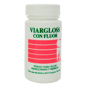 Viargloss con Flúor de 30 gramos de la marca Viarden. Deposito Dental Dentalmex Tienda Online