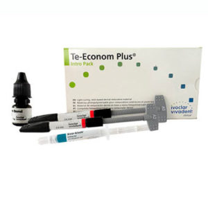 Kit de resina dental de fotocurado Te Econom Plus de la marca Ivoclar. Deposito Dental Dentalmex Tienda Online