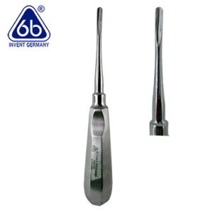 Elevador para extracción y luxación dental en forma recta con 3 mm de ancho Tipo Bein marca 6b invent. Deposito Dental Dentalmex Tienda Online