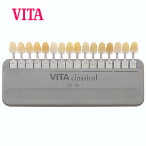 Colorimetro dental, marca VITA. Disponible en Deposito Dentalmex