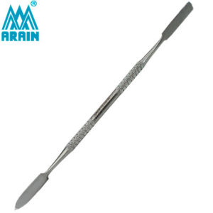 Espátula de acero para cemento de la marca Arain. Deposito Dental Dentalmex Tienda Online