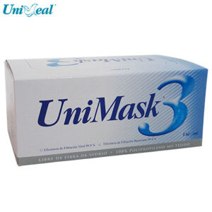 Cubrebocas Unimask de la marca Uniseal. Deposito Dental Dentalmex Online
