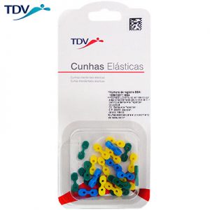 Kit con 25 cuñas elásticas de la marca TDV. Deposito Dental Dentalmex Tienda Online