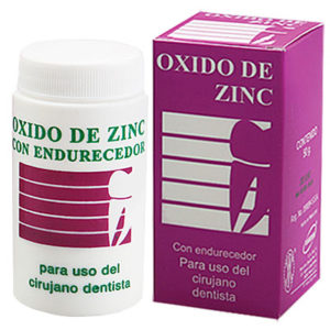 Oxido de Zinc con endurecedor de la marca Viarden. Deposito Dental Dentalmex Online